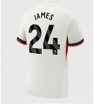 Chelsea Reece James #24 Segunda Equipación 2025-26 Manga Corta Chelsea Reece James #24 Segunda Equipación 2025-26 Manga Corta